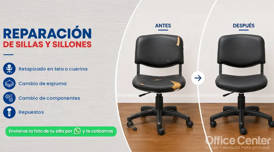 Reparación y tapizado de sillas y sillones